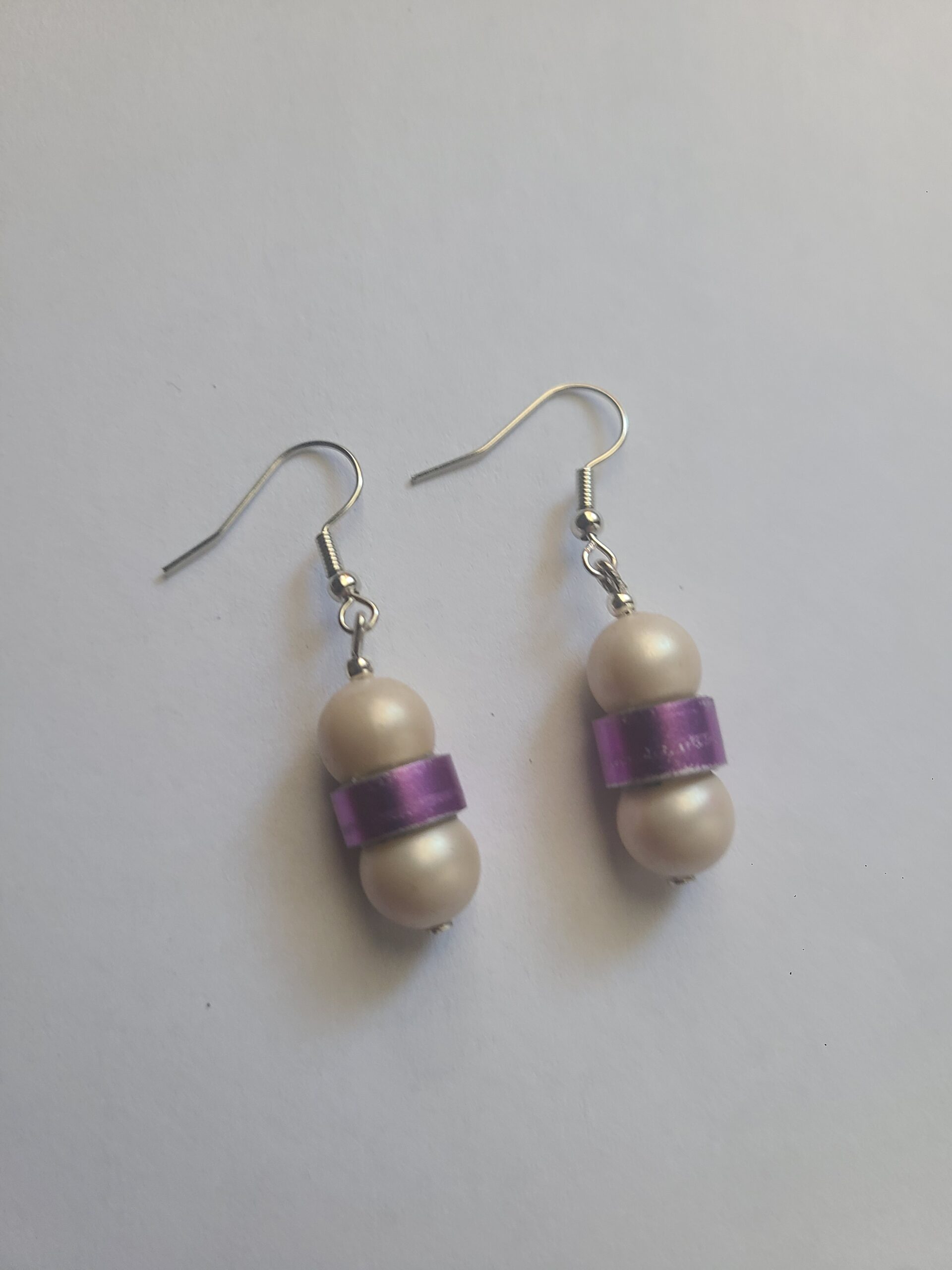 Earrings - The Purple Pearl