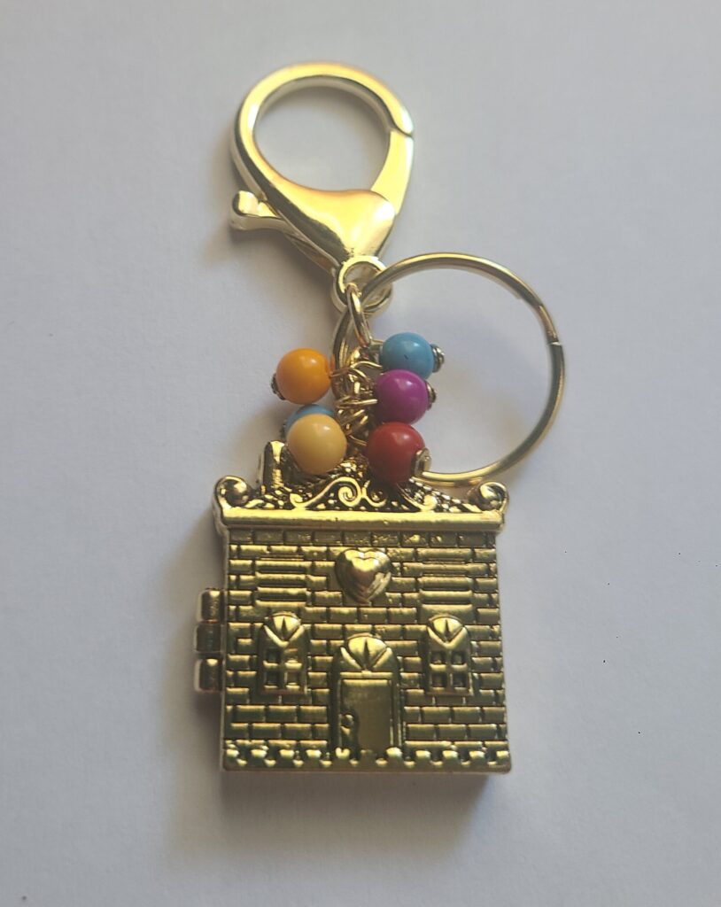House Locket Bag Charm