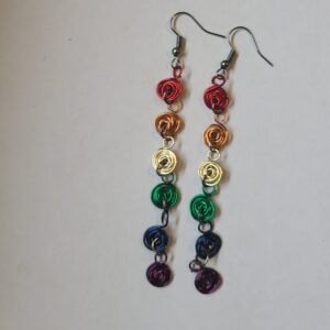Earrings - Spin Me Round the Rainbow