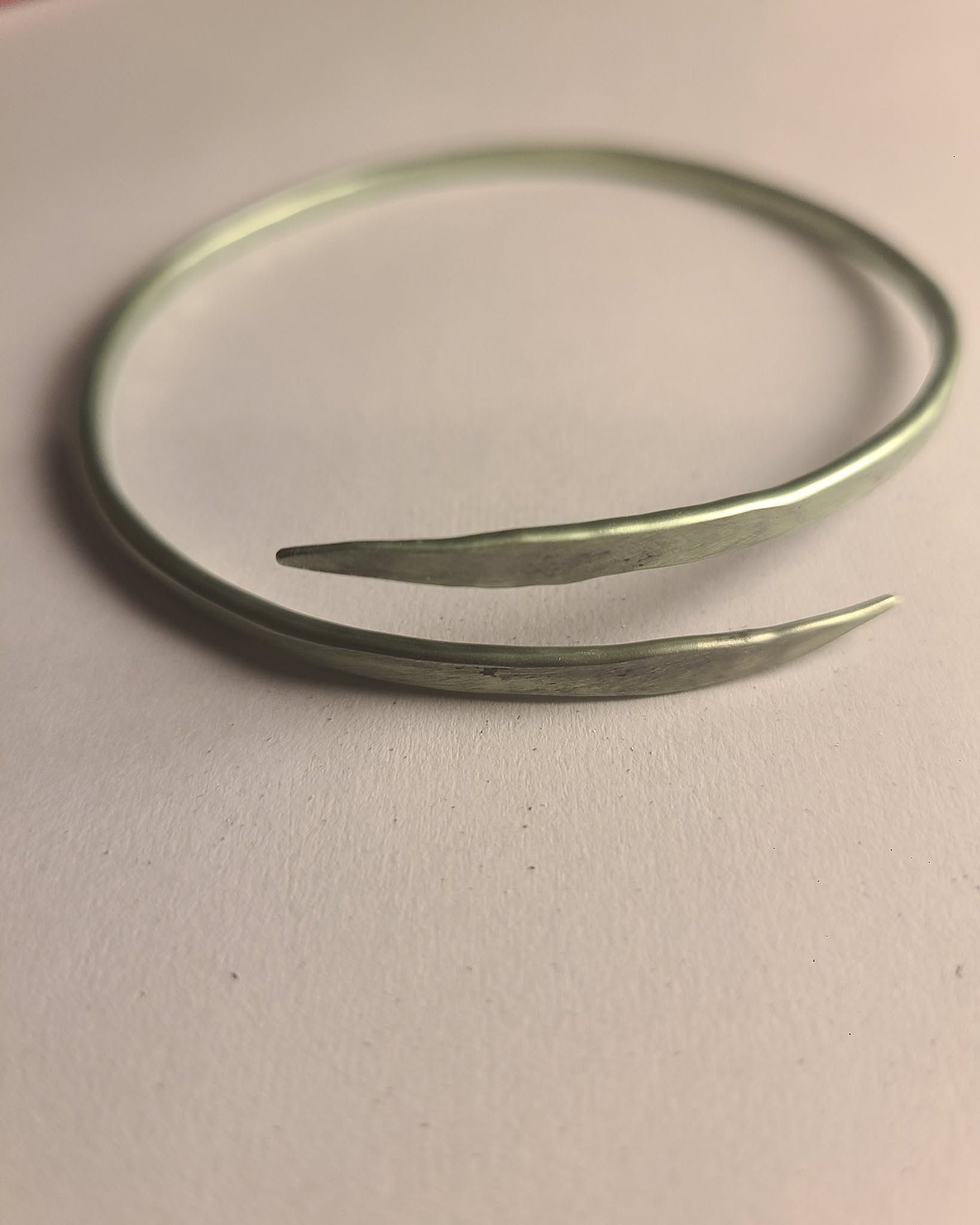 Upcycled and Upgraded Bangle Bracelet